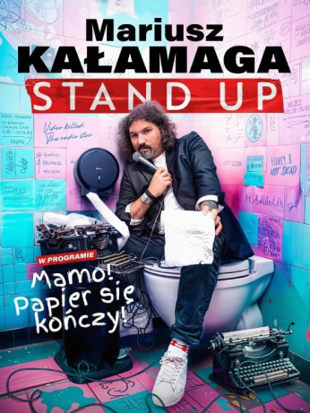 Dzierżoniów Wydarzenie Stand-up Mariusz Kałamaga - Mamo! Papier się kończy!