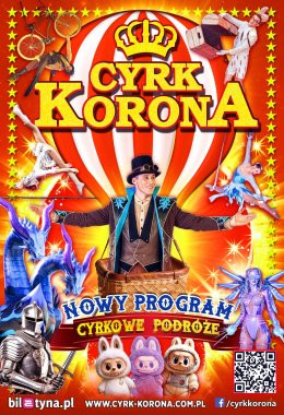 Bielawa Wydarzenie Inne wydarzenie Cyrk Korona - Nowy Program 2026 - Cyrkowe Podróże