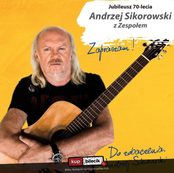 Dzierżoniów Wydarzenie Koncert Andrzej Sikorowski  z zespołem - 50 lat na estradzie