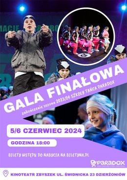 Dzierżoniów Wydarzenie Inne wydarzenie Gala Finałowa Szkoły Tańca Paradox - 5.06.2024