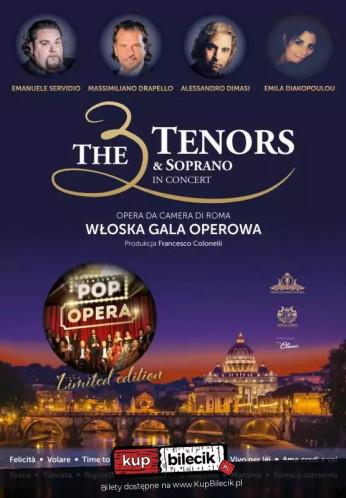Wrocław Wydarzenie Koncert The 3 Tenors &amp; Soprano - Włoska Gala Operowa